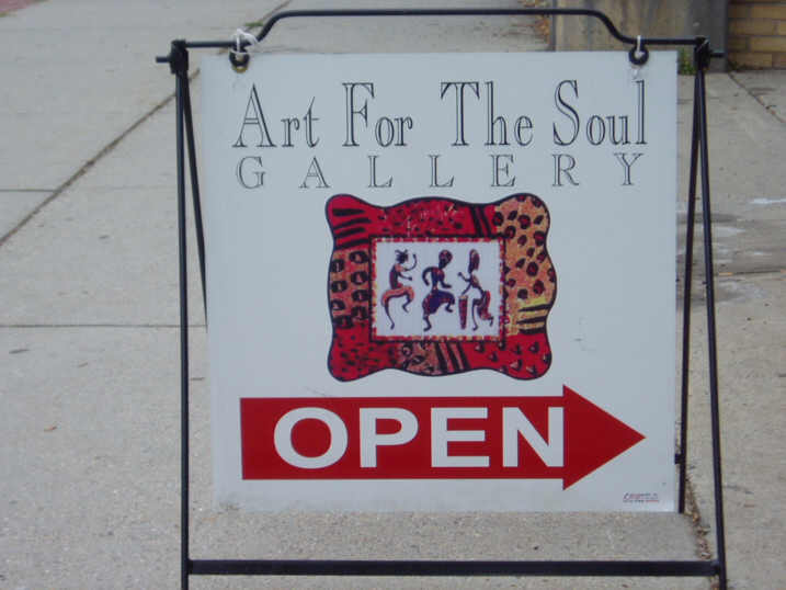 Art for the Soul sign