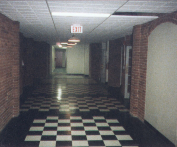 Hall in the basement