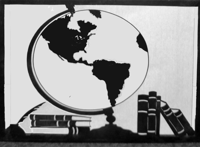 Globe - North and South America